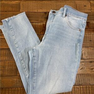 Express Blue Skinny Jeans Light Wash